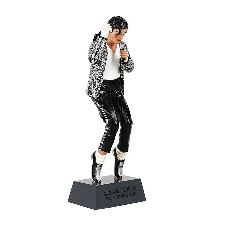 Soul Singer Michael Jackson Action Figure Tiptoe Dance Resin Model Toys