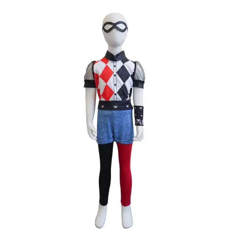 

Harley Quinn Child's Performance Costume For Girls