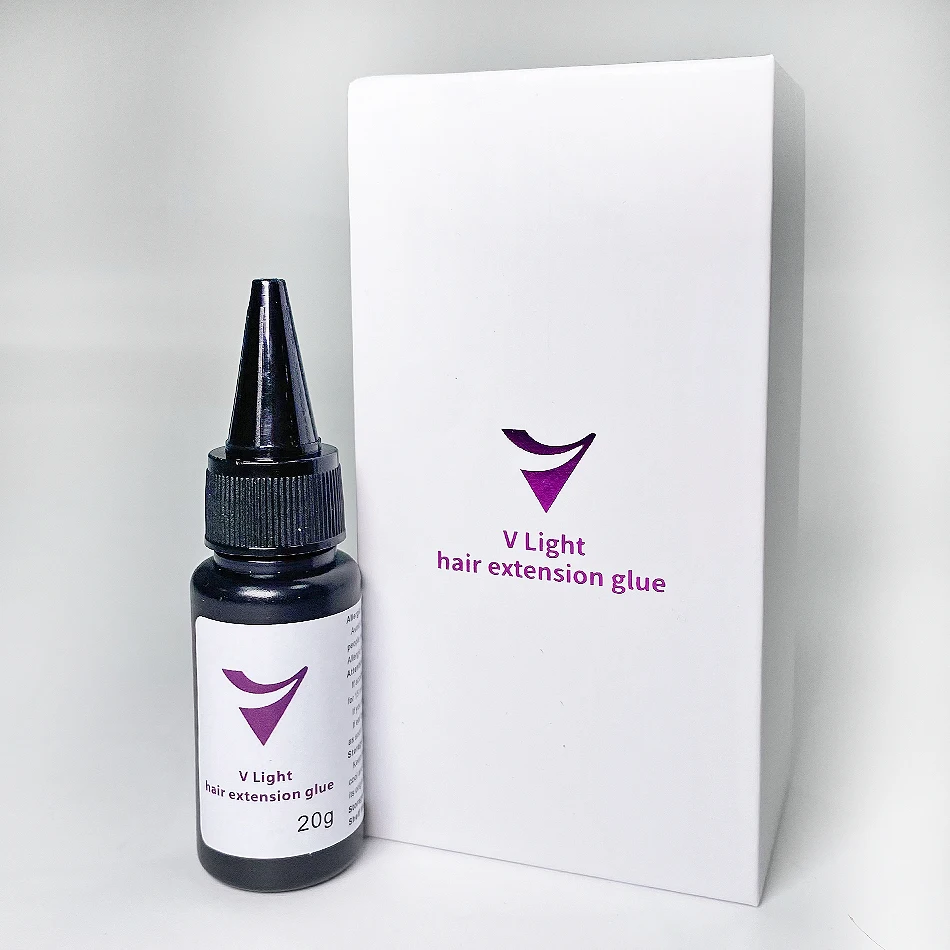 V-licht haarverlengingsmachineset Kit met V-lichtlijm Originele V Light Technology Tool Haarverlengingsmachine voor tapelijm