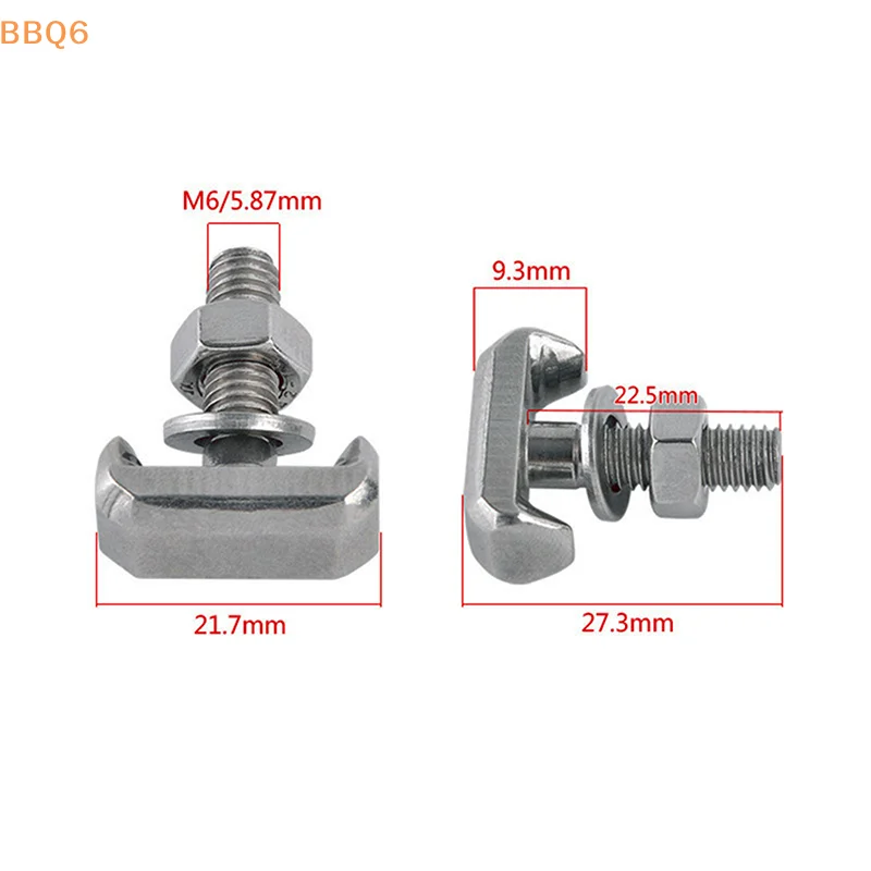 

*1PCS T-Bolts Screw Stainless Steel M6 Battery Terminal Connectors Battery Connector