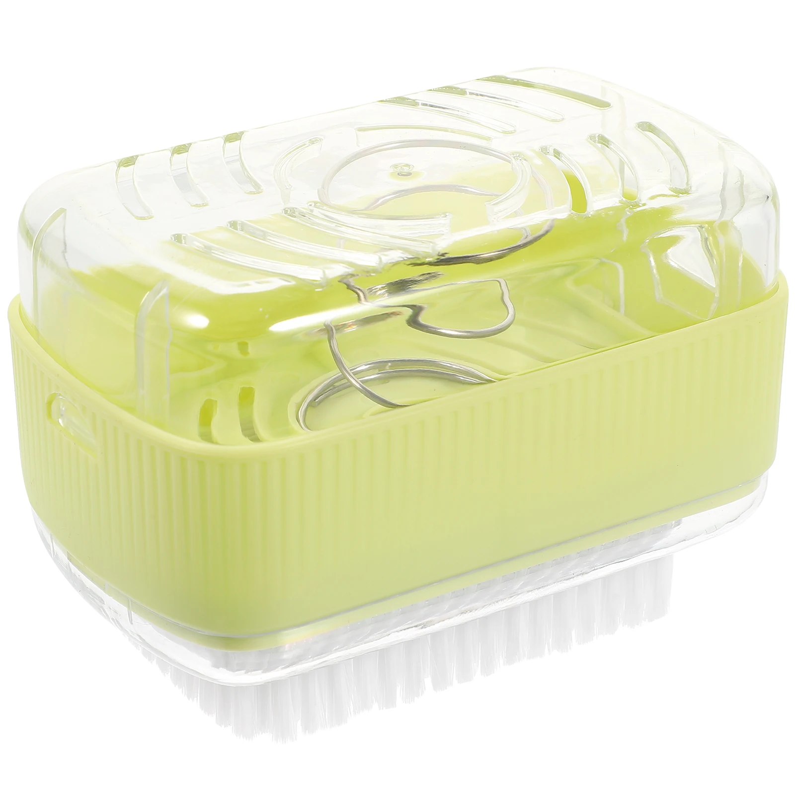 

Portable Soap Foaming Box Roller Laundry Brush PP Travel Bathroom Supplies Soap Holder Container Sturdy Easy Practical