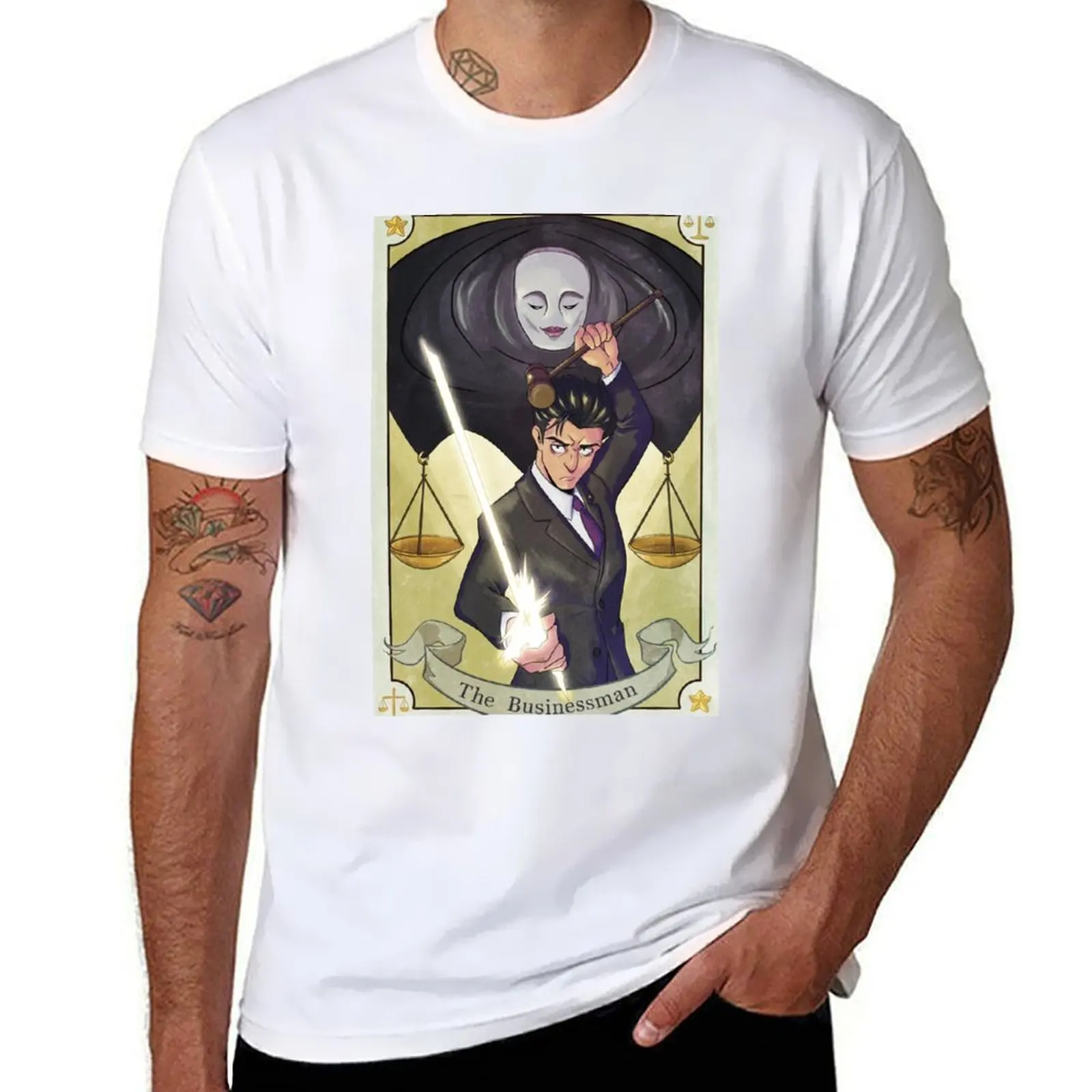 

The Businessman: Hiromi Higuruma T-Shirt t shirts for man cotton soft cotton t shirt pack T-Shirt