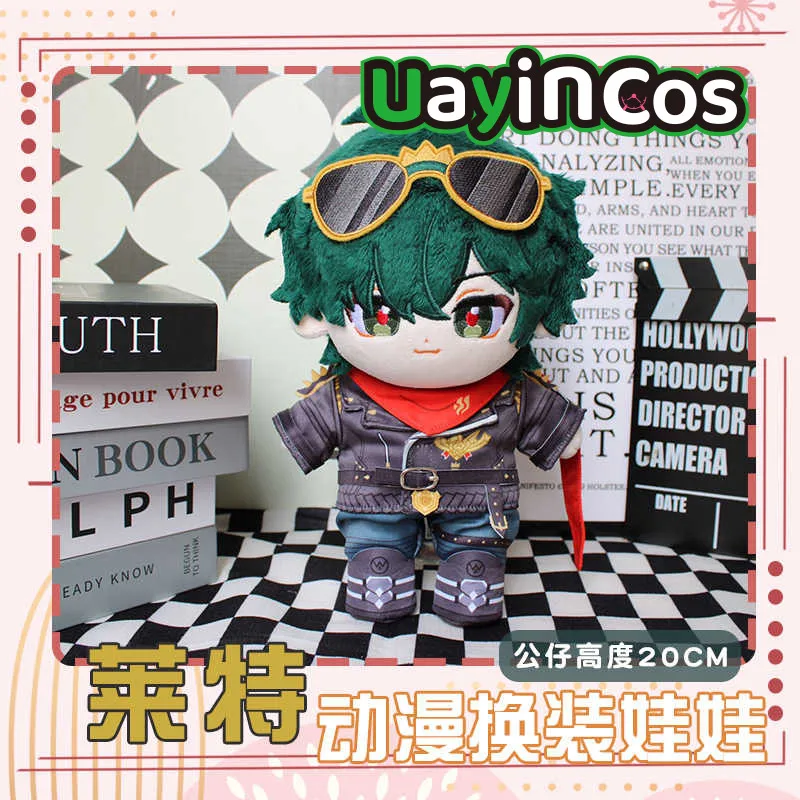 

20cm Game Zenless Zone Zero Lighter Cartoon Stuffed Plushie Plush Cotton Doll Clothes Soft Pillow Anime Figure Toy Kids Gifts