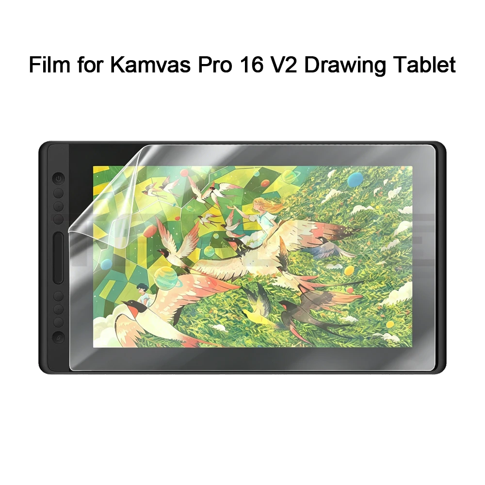 

Protector Paper-like Film Compatible with huion Graphic Tablet Kamvas Pro 16 V2 Drawing Tablet Matte/ HD Film