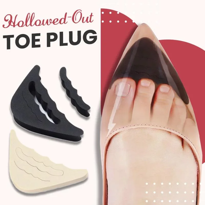 1 Pair Women Hollowed-Out Toe Plug High Heel Half Forefoot Insert Plug Cushion Pain Relief Front Filler Adjustment Dropshipping