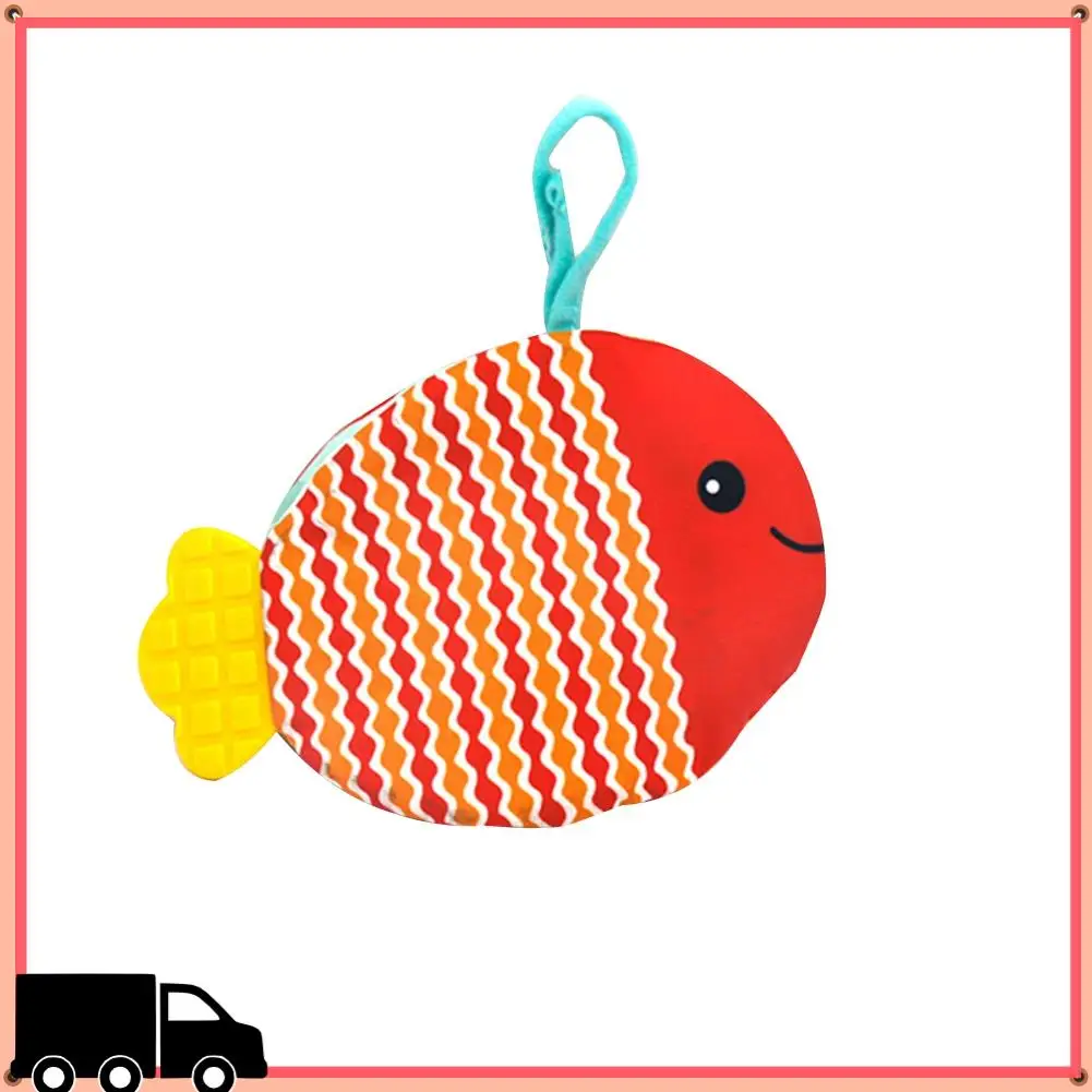 

Innovative Creative Fish Cloth Book Cartoon Sea Animals Doll Baby Early Education Soothing Toy Washable Enlightenment Cloth Book