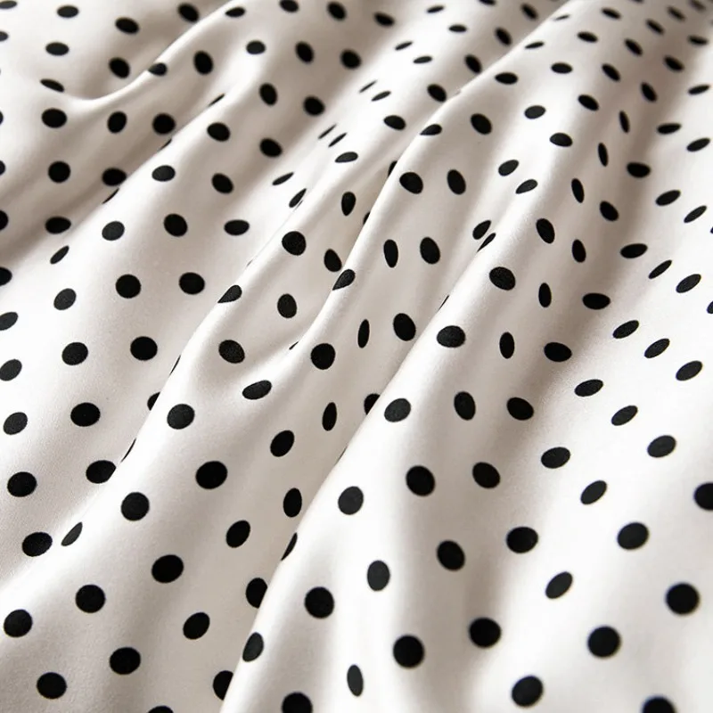 New 19 Momme Polka …