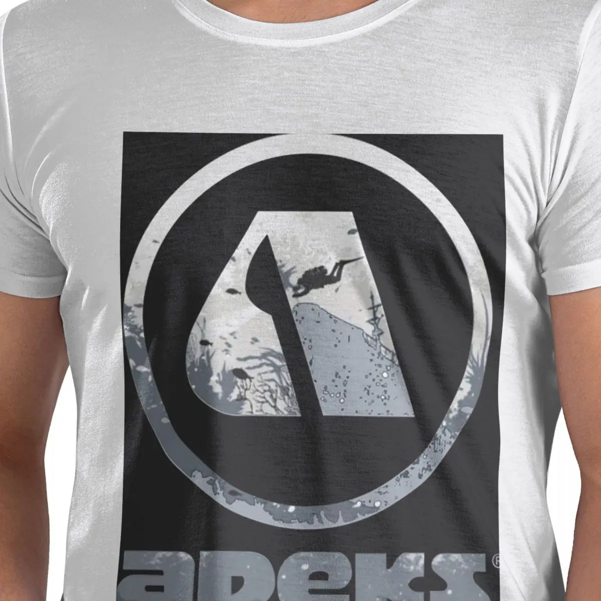 

A For Apeks 100% Cotton T-Shirt Men's Classic T Shirts Men O-Neck Short Sleeve S-6XL