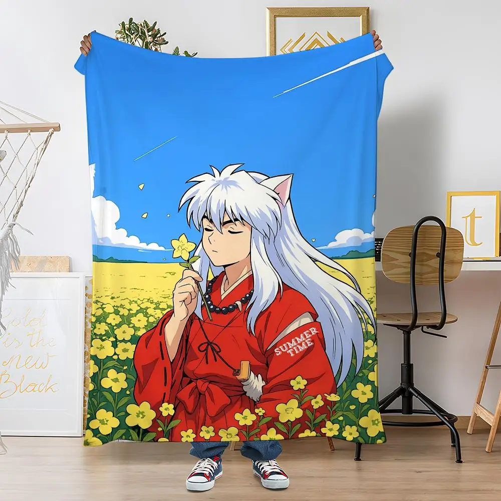 

Fashion IIinuyashaing Throw Soft Coral Fleece Blanket 310gsm Fluffy Warm Throw for Sofa Bed Couch Bedroom Decor