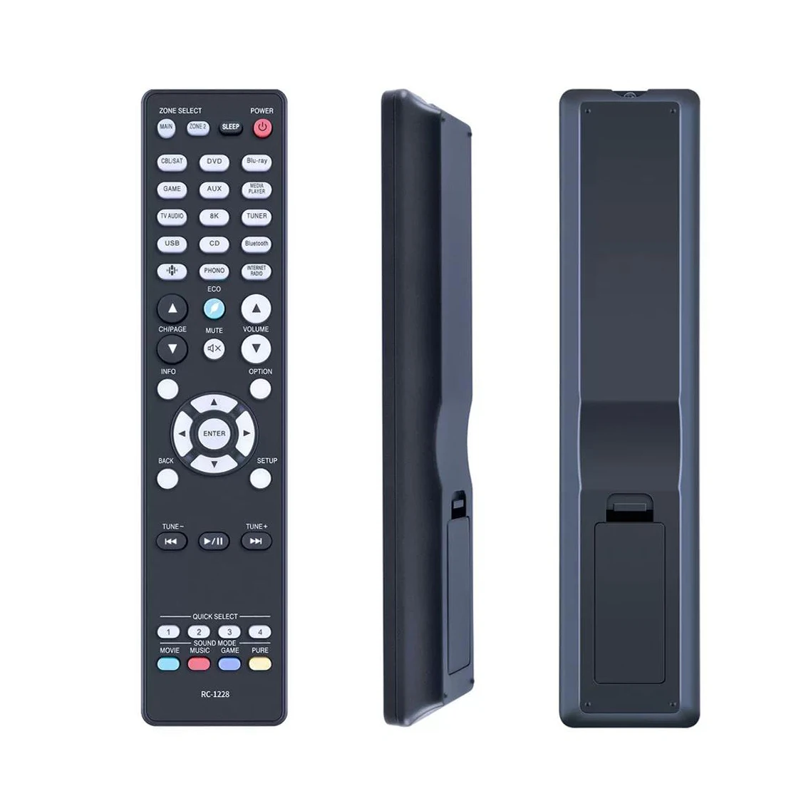 RC-1228 AV Receiver Remote Control for Denon AVR-S640H AVR-S650H AVR-S730H AVR-S740H AVR-S750H AVR-S900W AVR-S920W AVR-S930H