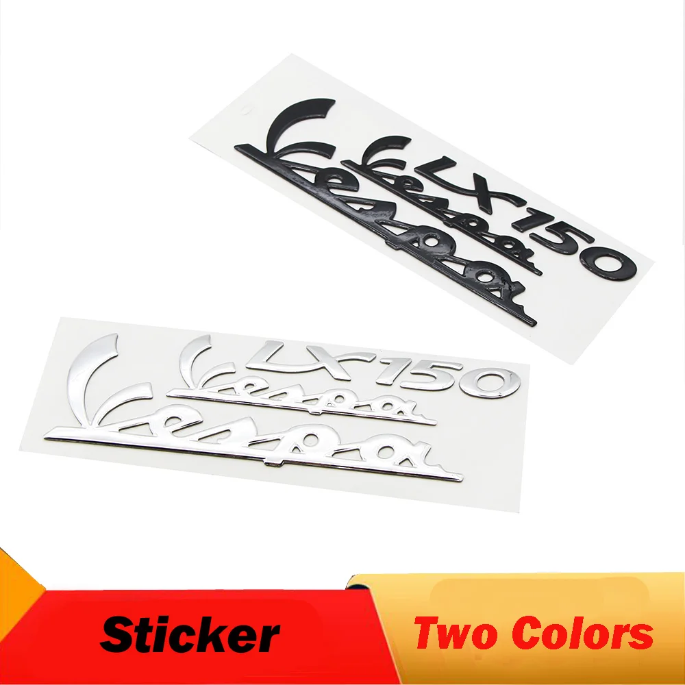 Motorcycle 3D Italian Emblem Sticker Decal Waterproof Logo PVC Tank Wheel Vespa LX150 For PIAGGIO Vespa LX150