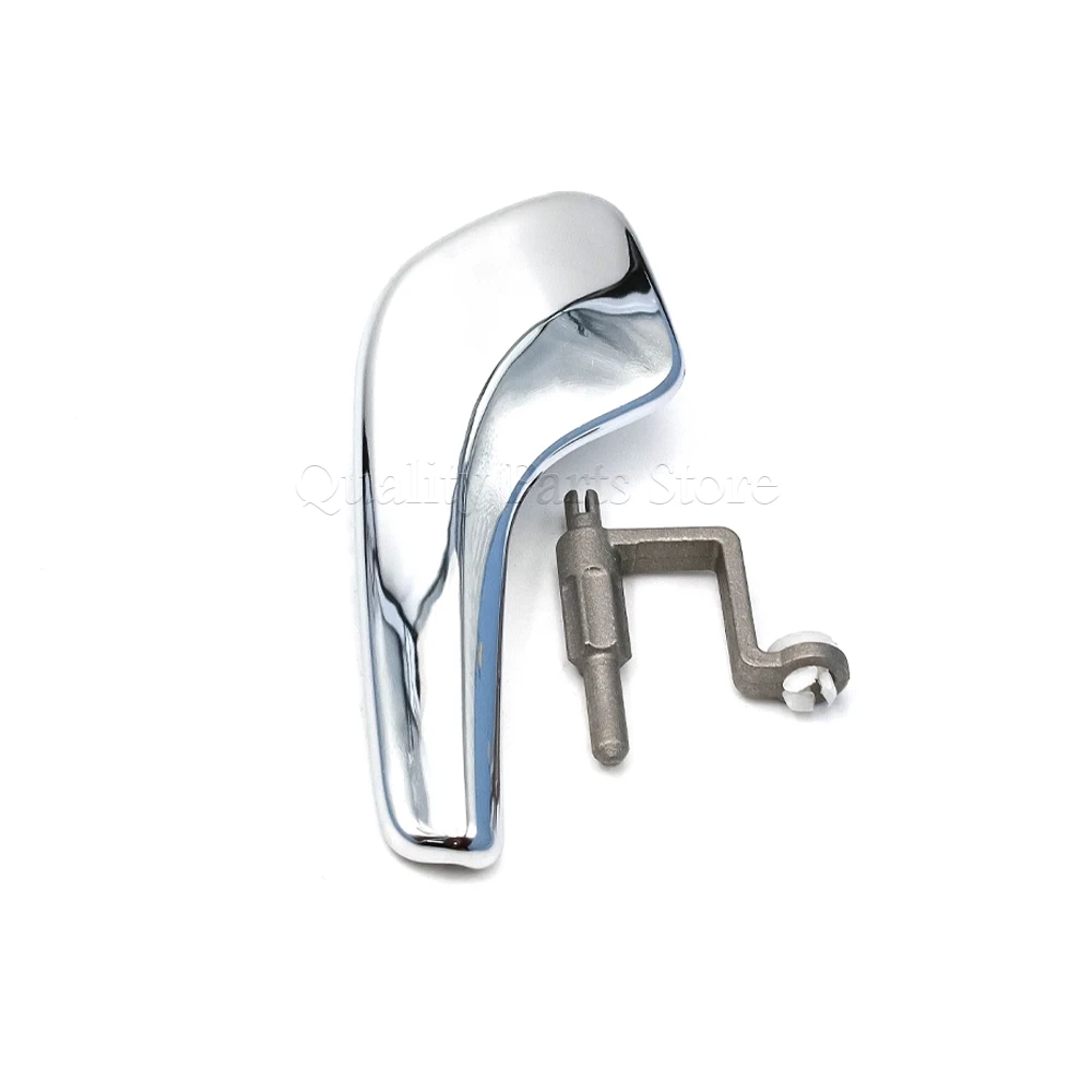 New For Opel Corsa D 2006-2014 A Pair Left and Right Car Plated Plastic Stainless Interior Door Handles 13297814 13297813