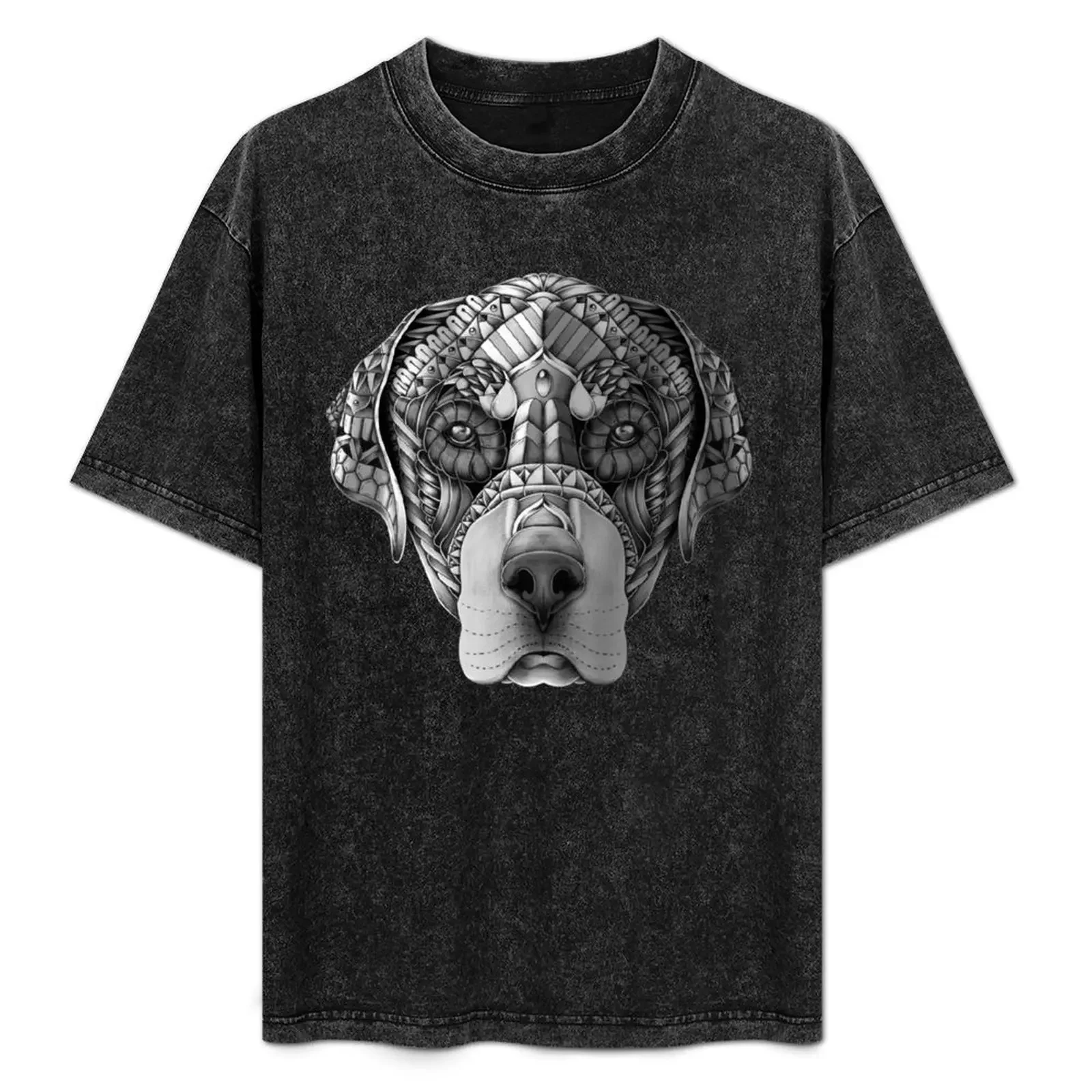 

Ornate Rottweiler T-Shirt man t shirt summer t shirt man plain cotton tshirt 100% mens graphic t shirts T-Shirt