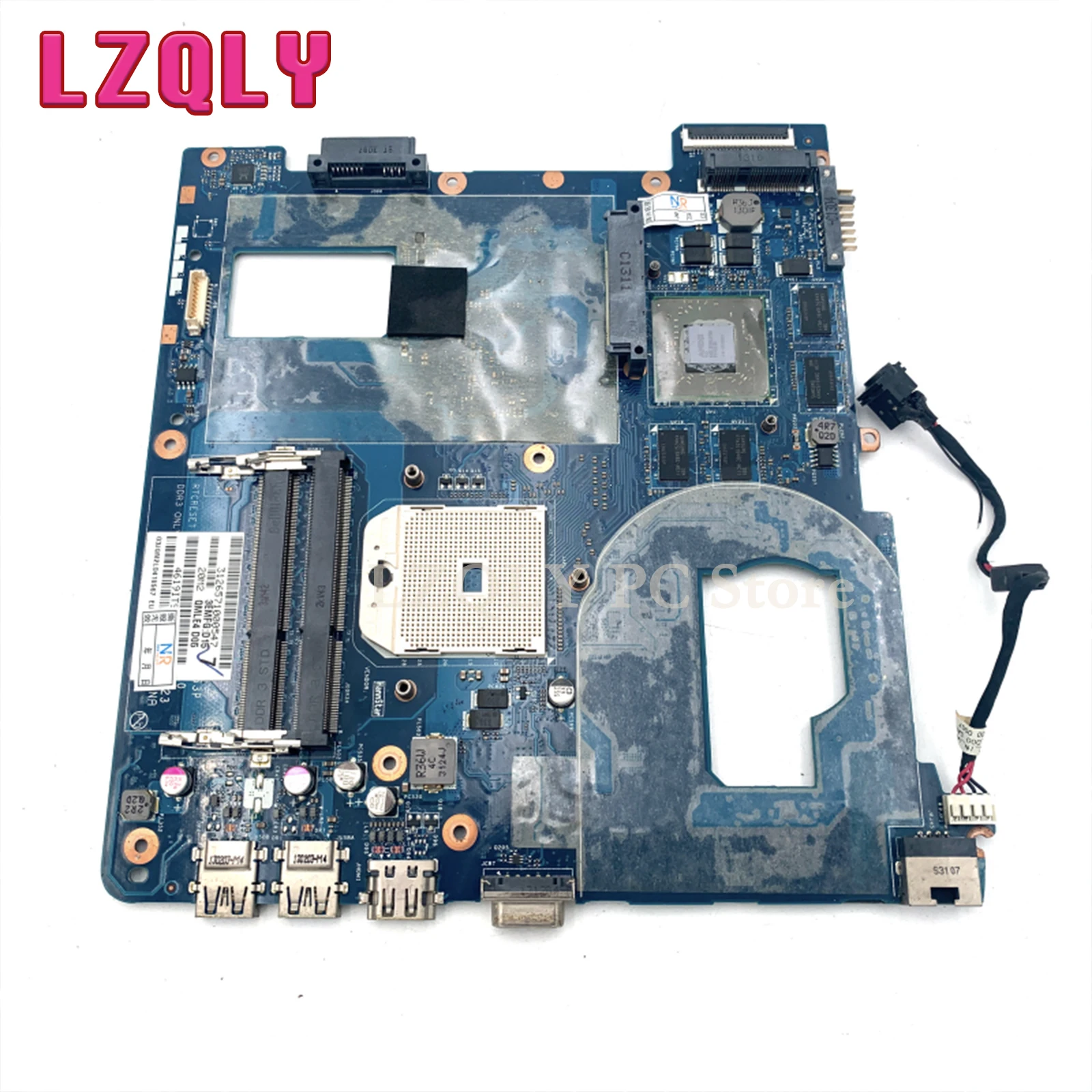 LZQLY For Samsung NP355 NP355C4C NP355V5C LA-8863P QMLE4 BA59-03567A BA59-03567B Laptop Motherboard Socket FS1 HD7600M GPU