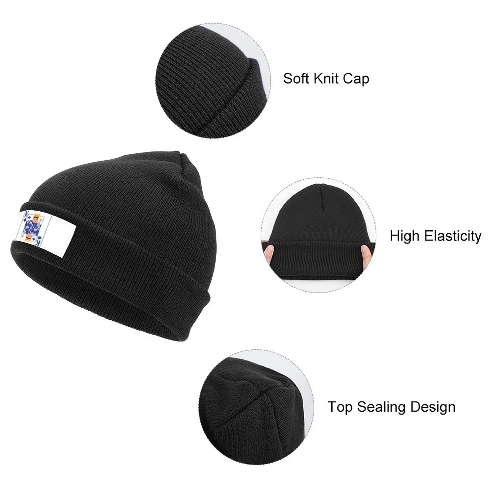 Franz Wagner King of Spades Knitted Cap Sunhat Sports Cap Designer Hat Streetwear Boy Women's