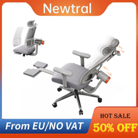 Newtral Magich-Gpro Ergonomic Chair with Footrest, Auto-Following Backrest Headrest, Adaptive Lower Back Support