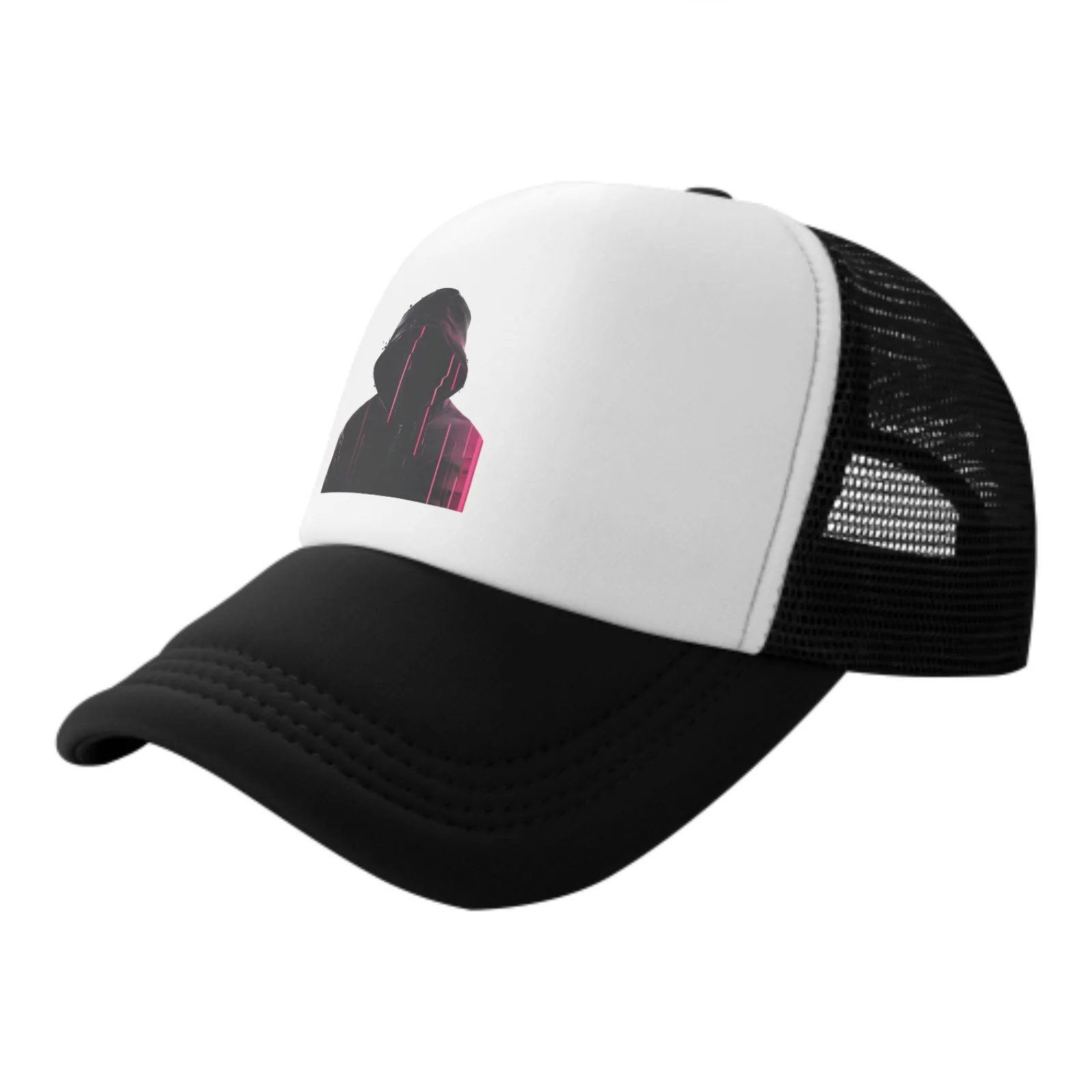 Virtual Hacker Summer Leisure Sports Daily Sun Hat Fishing Outdoor Men's and Women's Truck Hat Fashion Duck Tongue Hat