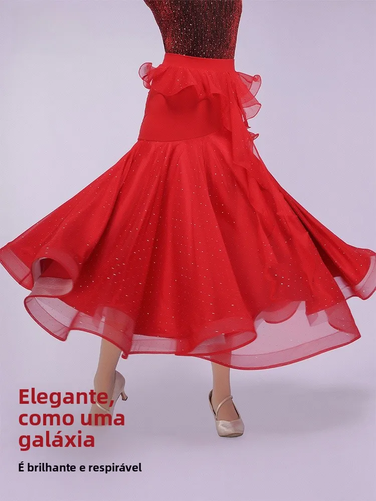 gonna-da-ballo-moderno-da-donna-gonna-lunga-per-pratica-di-danza-sociale-con-ampio-volant-e-strass-scintillanti-f265
