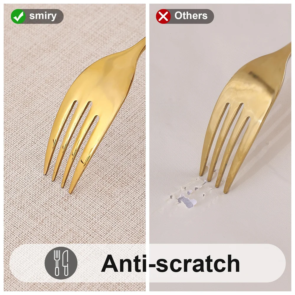 Homaxy غطاء طاولة قابل للغسل للمطبخ الطعام مستطيل مفرش المائدة فو الكتان مفرش طاولة مقاوم للماء قابل للمسح النسيج مفرش المائدة #4