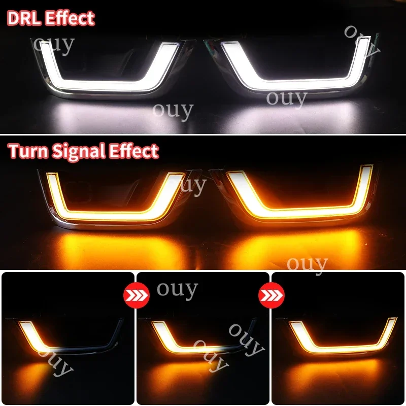 Fit for Toyota Land Cruiser 300 LC300 FJ300 J300 2024-2027 LED Daytime Running Light DRL ABS Front Lamp Modification Accessories