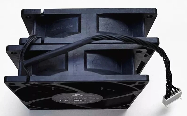 محطة العمل Z620 Z820 Z840 12VDC مروحة خلفية مزدوجة لدلتا QUR0912VH HP 644315-001 #3