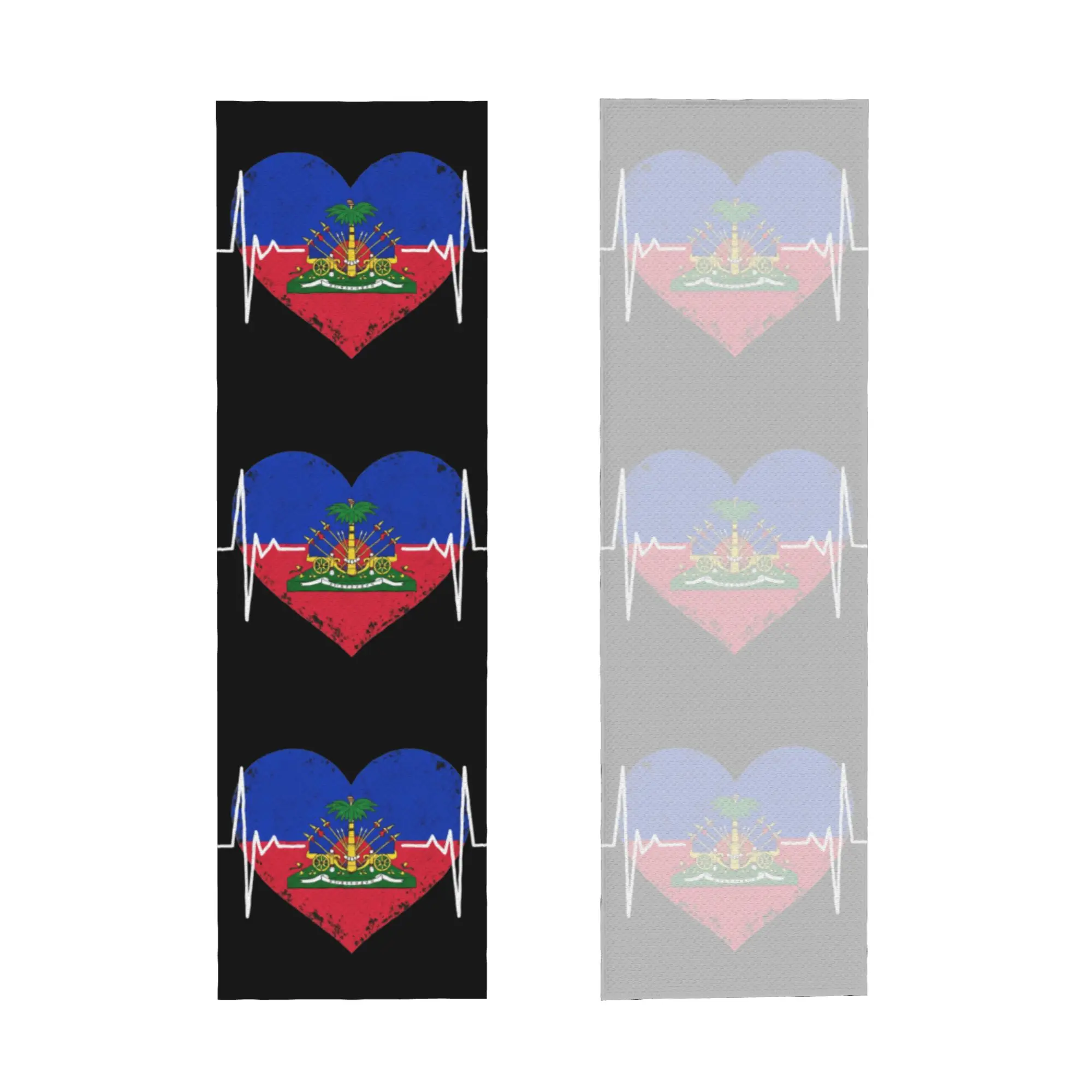 Flag of Haiti Cold Exercise Towel   Super Soft Breathable Instant Cooling Towel  Beach Towels