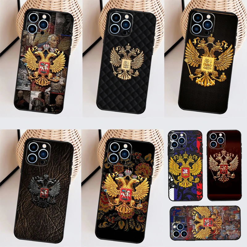 Capa Emblema Nacional para iPhone, Capa para iPhone 11, 12, 13, 14, 15 Pro Max, Mini, X, XS Max, XR, SE, 7, 8 Plus, 2020, 2022