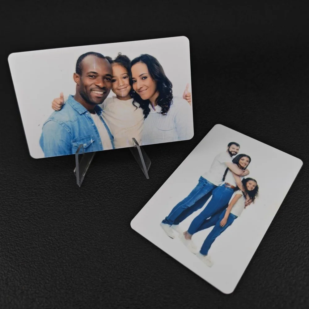 Custom Vintage Photo PVC Card Waterproof Scratch Resistant Nostalgic Retro Personalized Picture Gift Decor