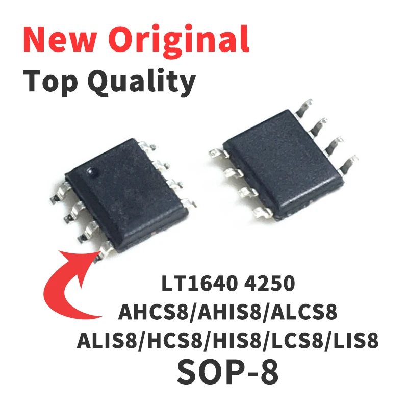 1 Piece LT4250HIS8 LT1640LCS8 LT1640HCS8 LT1640ALCS8 LT1640AHCS8 LT4250LCS8 SOP8 Chip IC New Original