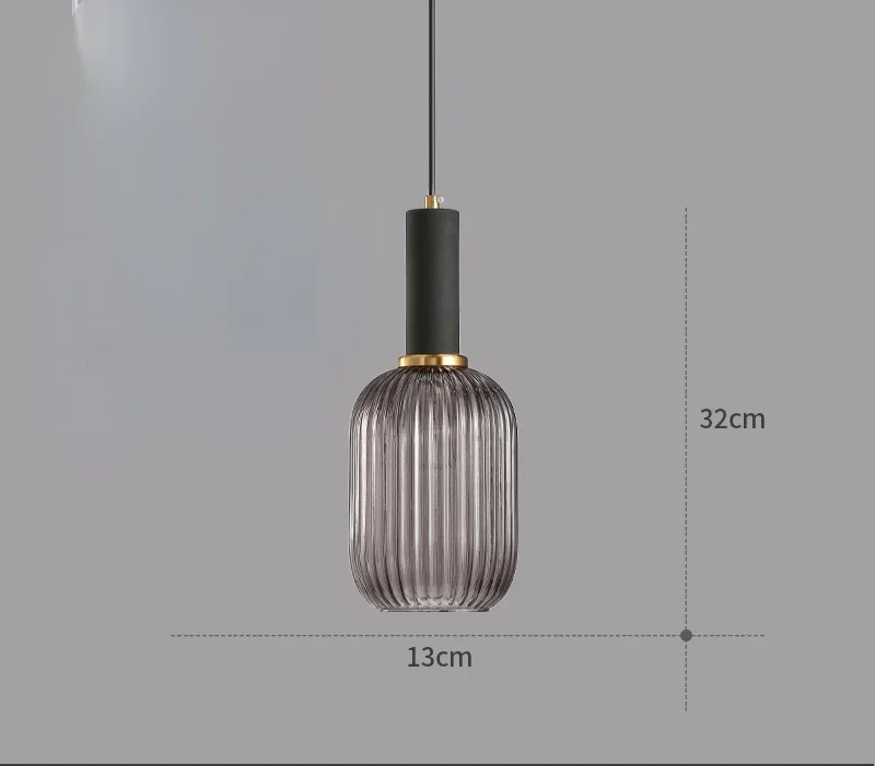 Europa Vintage Kleurrijke Glazen Luxe Hanglamp Verlichting voor Restaurant Eetkamer Slaapkamer Nachtkastje Thuis Plafond Hanglamp