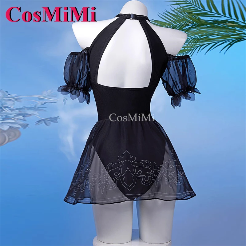 CosMiMi Spiel NieR: Automata 2B Cosplay Kostüm Süße Reizende Badeanzug Sommer Meer Strand Overalls Bademode Für Frauen S-XL Neue