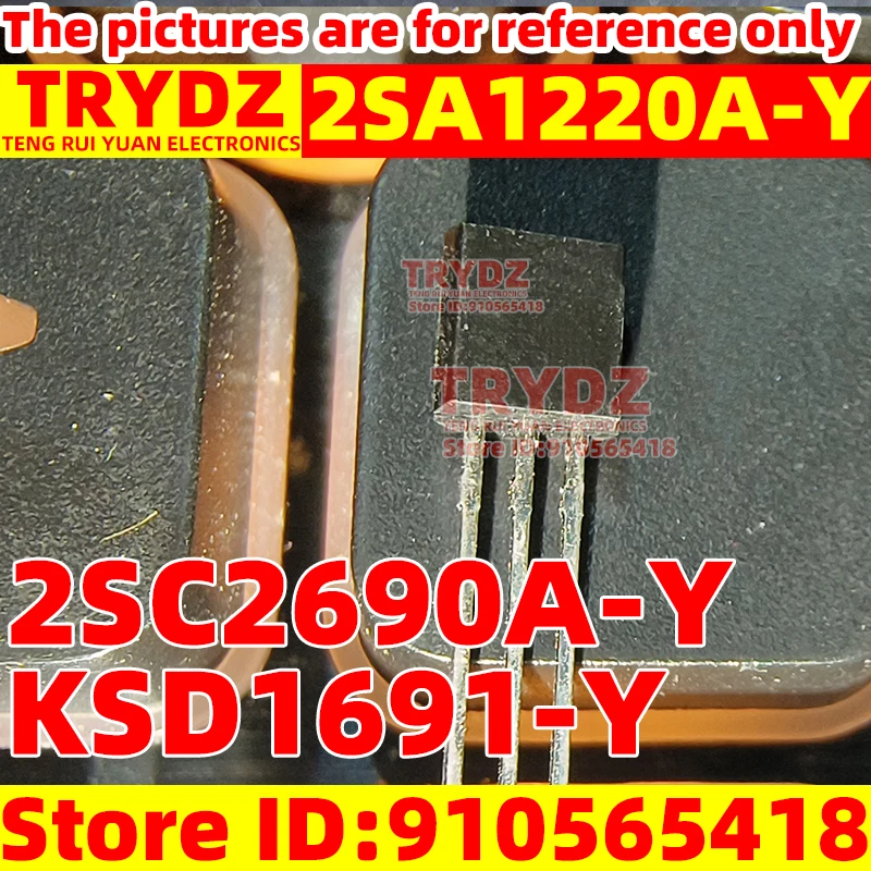 100-15 pairs A1220 C2690 2SA1220A 2SC2690A 2SC2690 TO-126 Audio switch triode