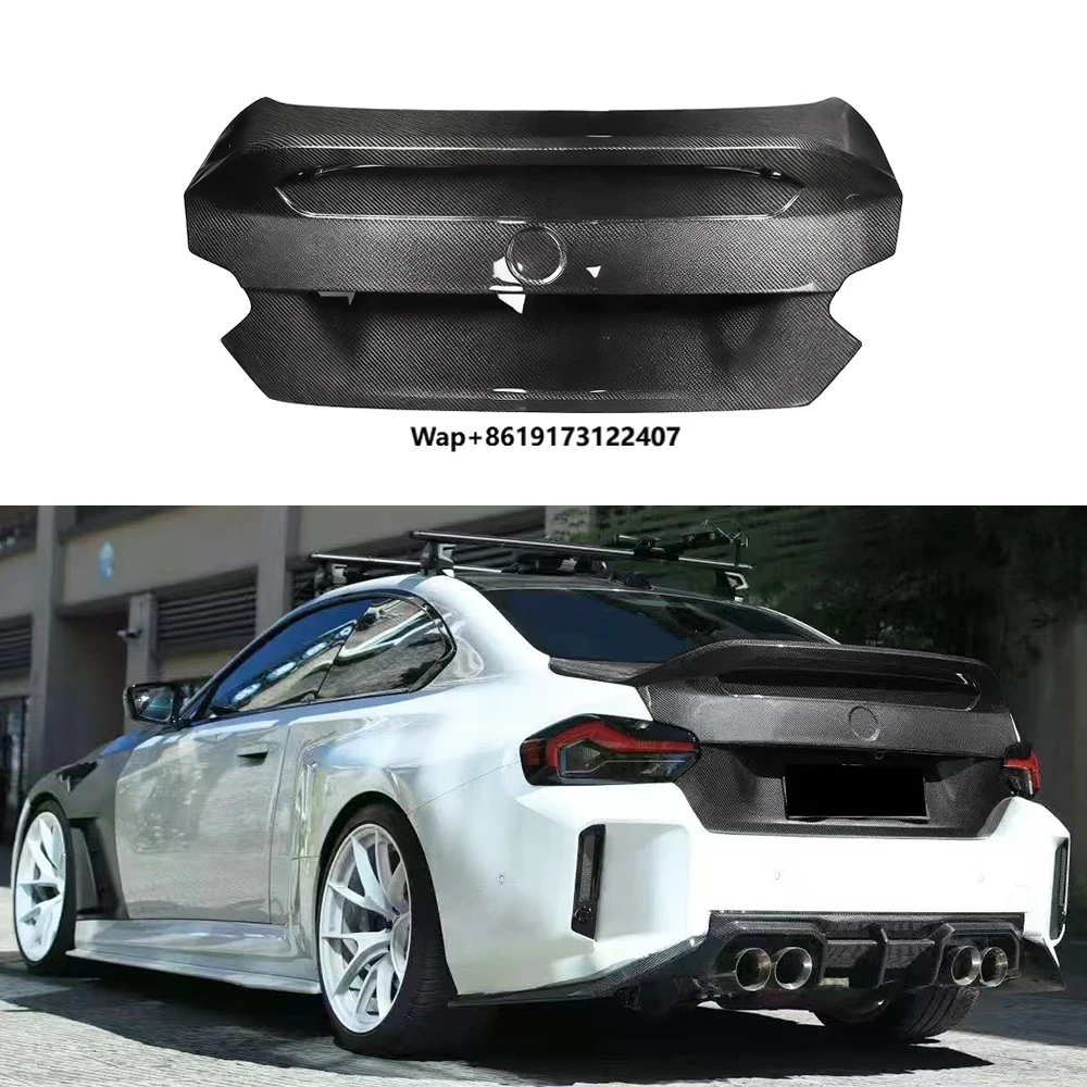 

V Style Dry Carbon Fiber High Polished Surface Fitment Tested Rear Trunk Lid for G87 M2 G42
