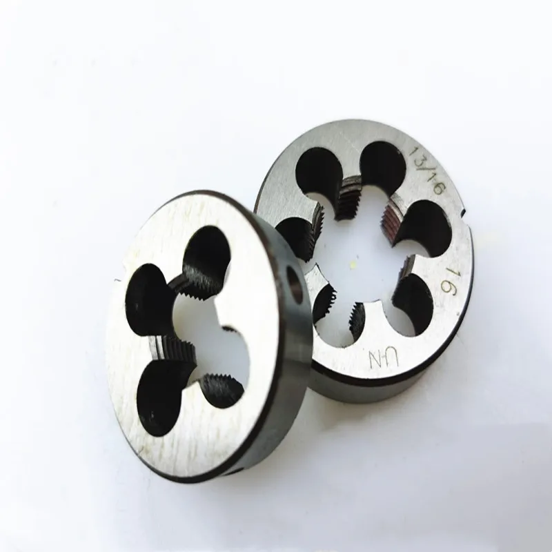 1pcs American right hand die UNC/UNF/UNS/UN/UNEF, 4-40,6-32,8-32,12-24, 1/8,3/16,1/4,5/16,3/8,7/16, external thread tapping mold