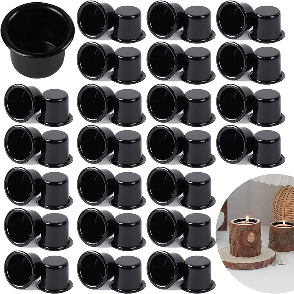 Aluminum Candle Cups Containers Aluminum Tea Light Tins Tea Light Empty Case Candle Making  DIY Candles Crafts