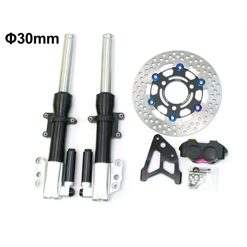 

φ30mm Core Motorcycle Hydraulic Front Fork Shock Absorber Brake Caliper For Yamaha BWS RSZ JOG Gy6 Electric Scooter Motorbike