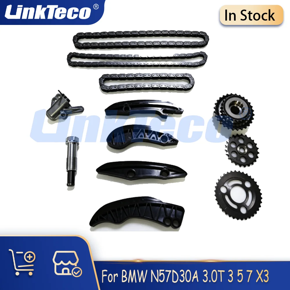 

Engine Timing Chain Set Fit 3.0 L B57D30A B57D30B JA1 L6 For BMW X1 X2 X3 X4 X5 X6 X7 535d 740Ld 3 5 7 8 Coupe 3.0L 13528570652