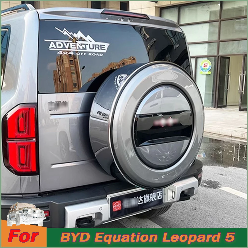 For BYD Equation Leopard 5 Spare Tire Cover Modification Special Spare Tire Cover Protective Cover Appearance Accessorie Tire