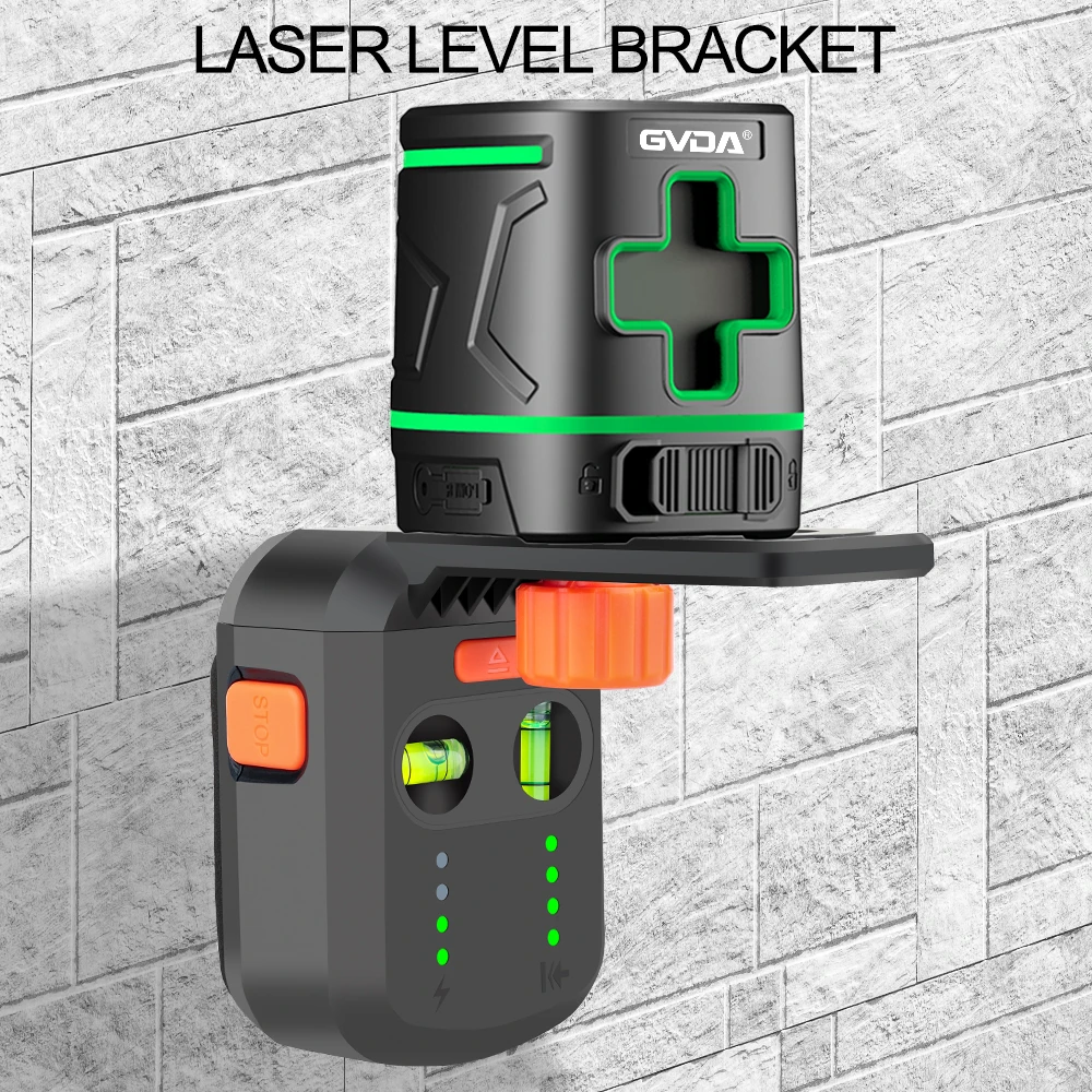 GVDA Laser Ebene Mobilen Halterung Ausrichtung Bohren Werkzeuge Elektrische Saug Vakuum Bohren Staub Kollektor für Hammer Schraubendreher