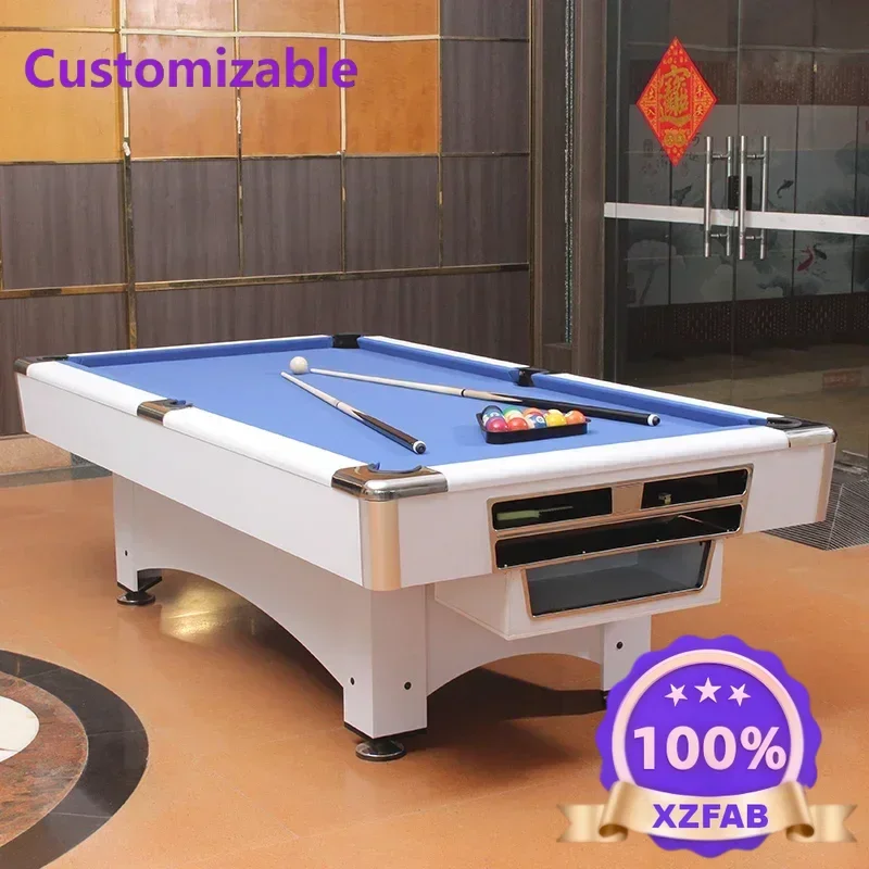 Factory Direct 2026 Billiards Table Household Indoor American Standard Adult Multifunctional Two in One Tennis Marble