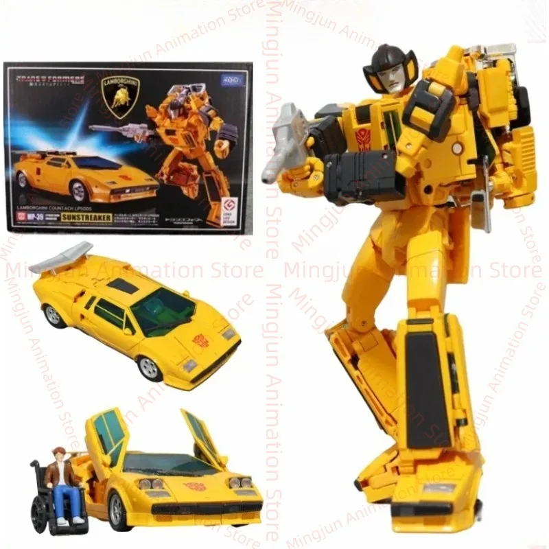 In Stock Transforming Toys Masterpiece MP-39 Sunstreaker KO Edition Classic Action Figures Cybertron Autobots Collectible