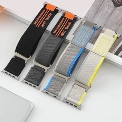 Nylon Loop Strap For IWatch Ultra 49mm 45mm 44mm 42mm 41mm 40mm 38mm, Sport Bracelet For Apple Watch Series 9/8/7/6/5/4/3/2/1/SE