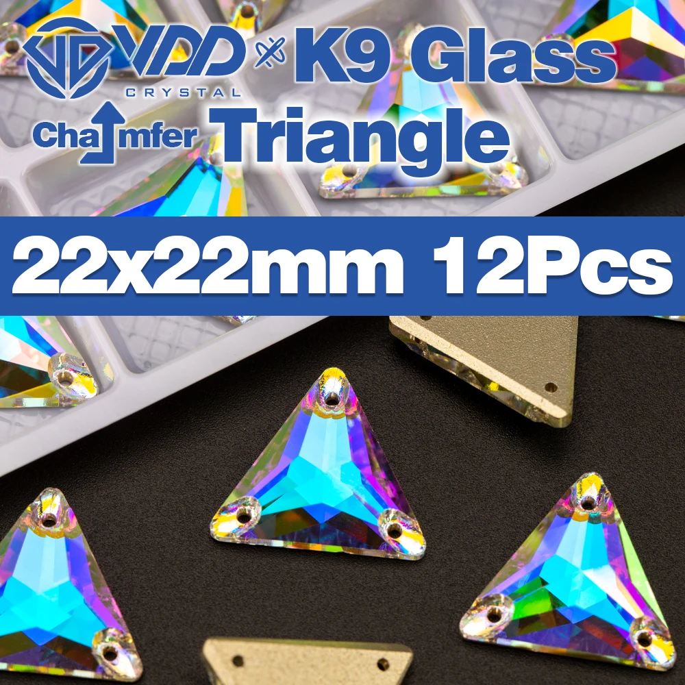 VDD Fase AAAAA Top Qualität K9 Glas Nähen Auf Strass Nähen Kristall AB Flatback Stein Für Kleidung Zubehör Hochzeit Kleid – Detail 24