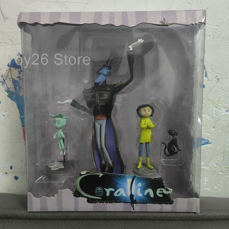 

Anime Coraline Charlie Jones‌ Figure Mr. Jones‌ Ghost Father‌ Character Coraline & the Secret Door Action Figure Birthday Gift