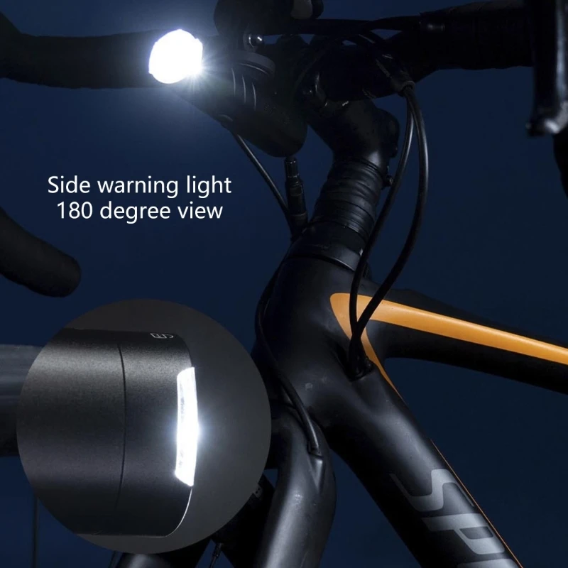 Bicycles Light IP66 Watertight Flashlight Rechargeable Bicycles Front Lamp Cycling Bicycles Head Lamp Head Light Dropship