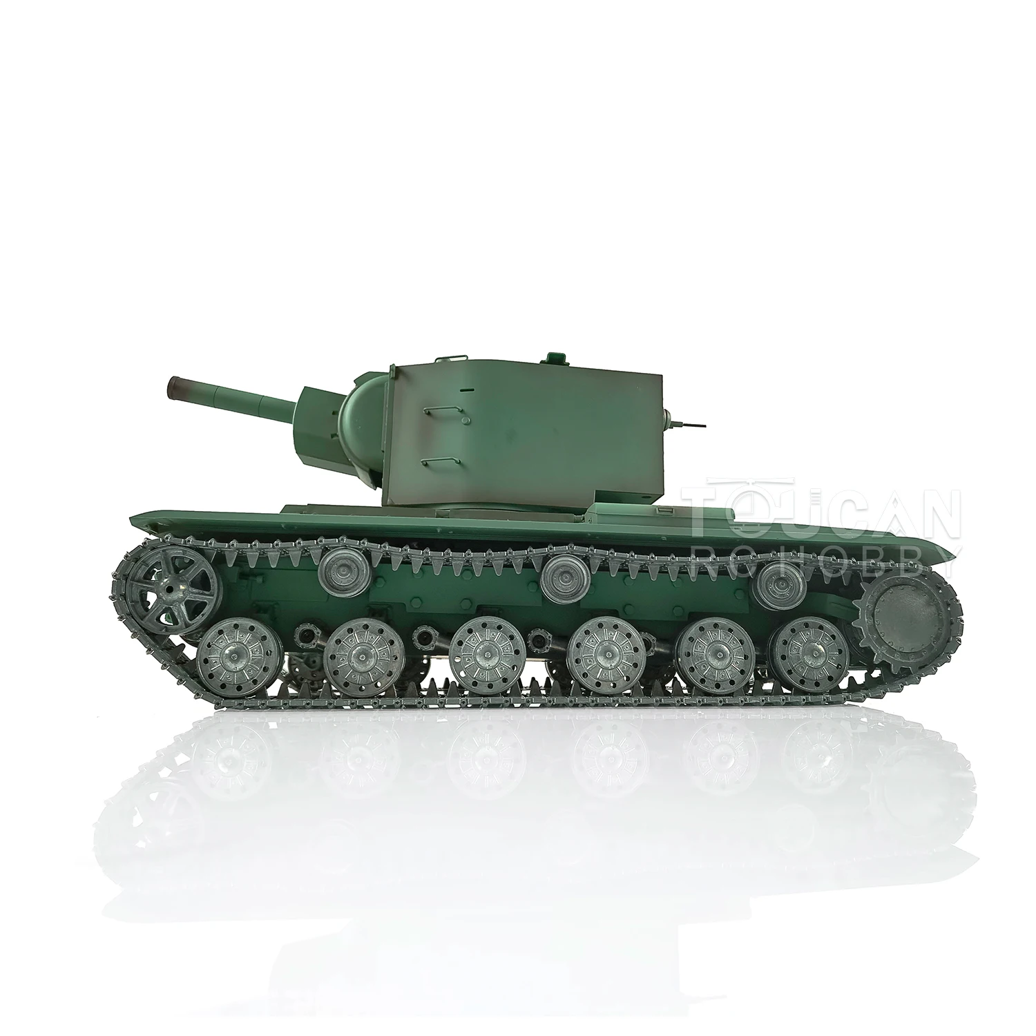 Henglong 1/16 7.0 RC Soviet KV-2 Gigant Tank RTR Metal Tracks Powerful 360° Rotation 3949 Tanks Model TH19753-SMT7