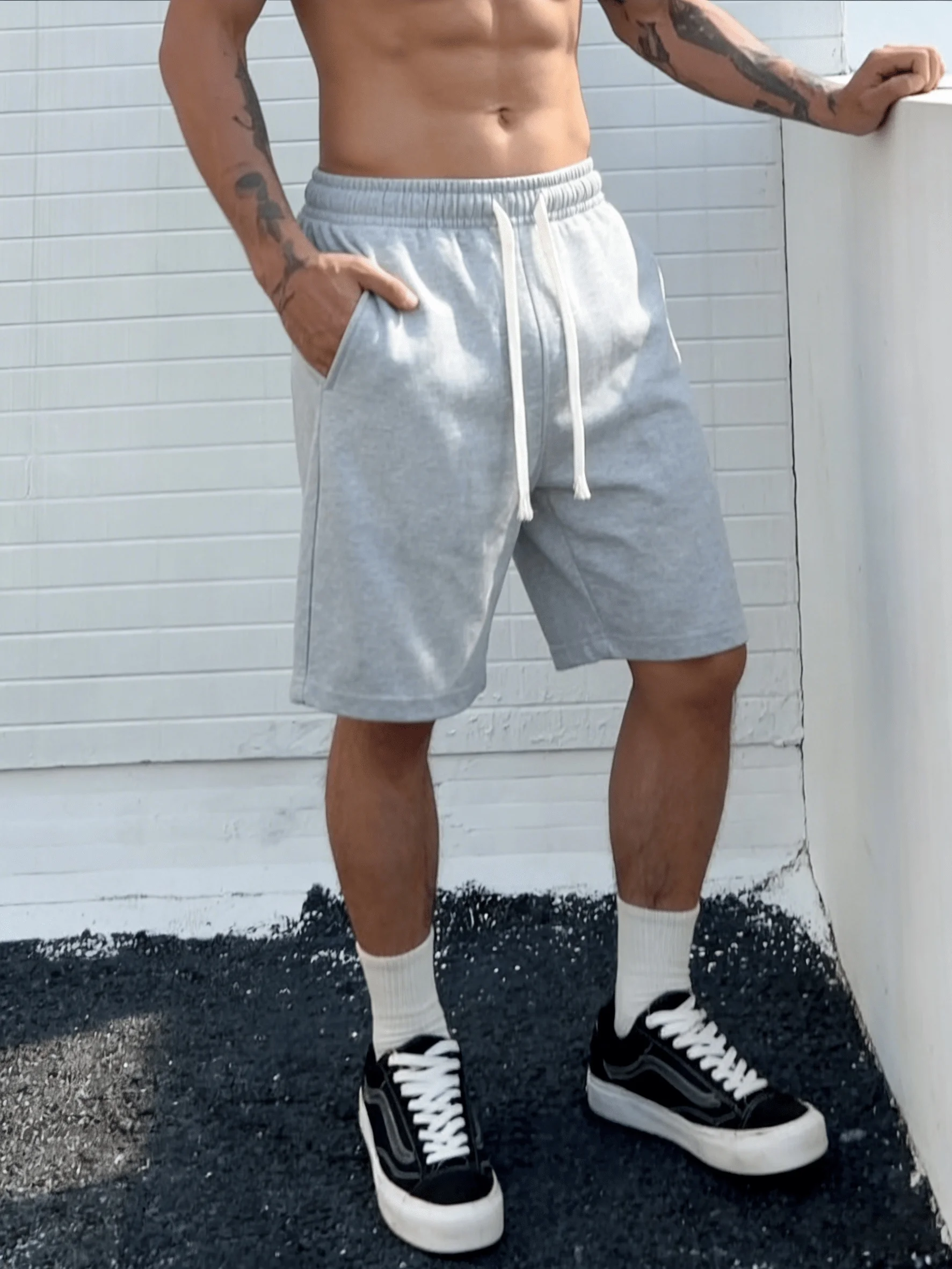 

Мужские удобные шорты, повседневные спортивные шорты на шнурке для лета, модная летняя одежда, подходящая для повседневного отдыха