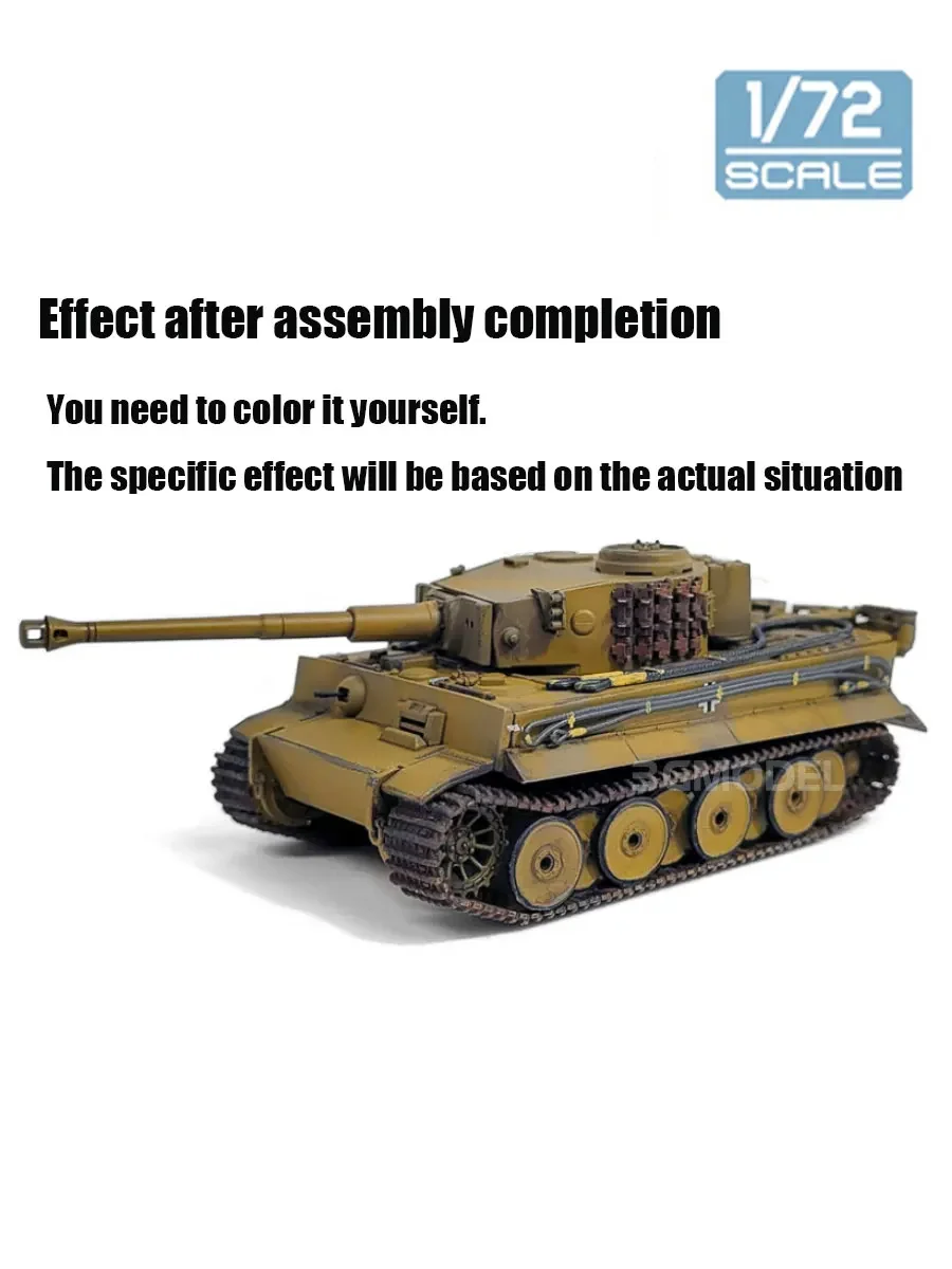 Academy Assembled Tank Model kit   13422 German Tiger-I Tiger Heavy Tank 1/72