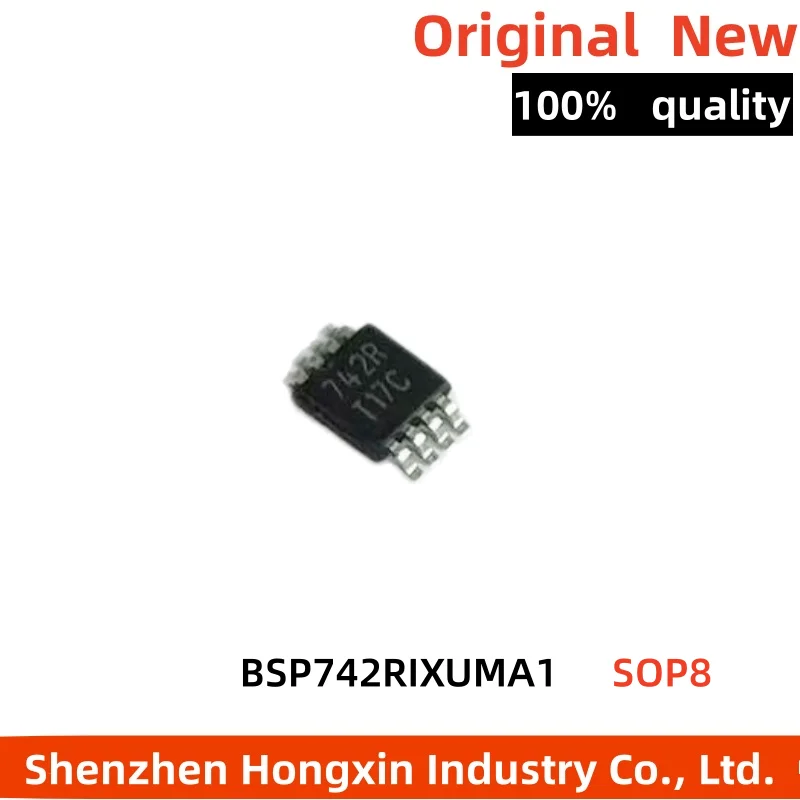 

5 pieces of BSP742 BSP742RI BSP742RIXUMA1 silk screen 742R SOP8 power switch IC