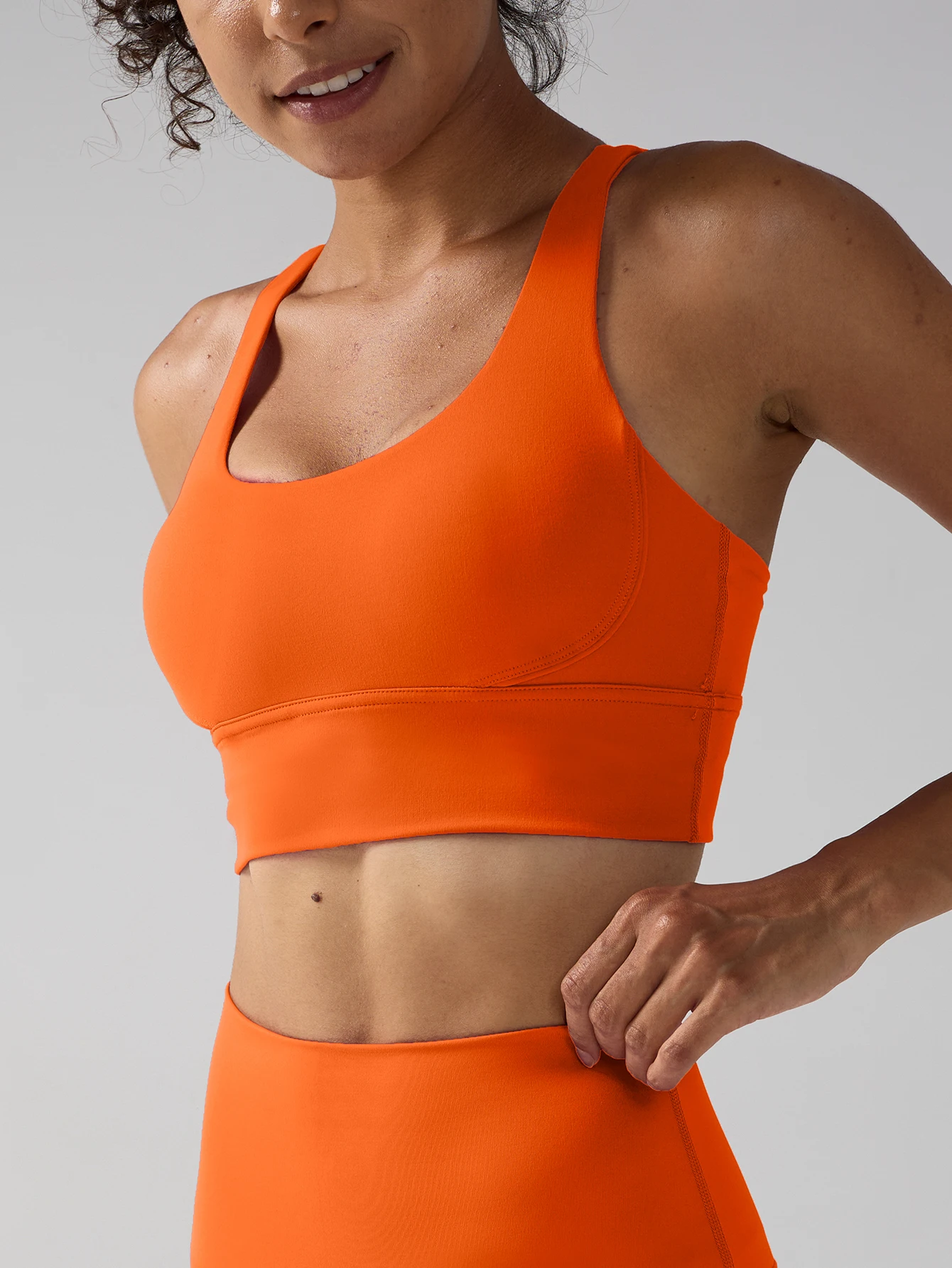 Solid Color Women Fitness Yoga Bras Sexy Cross-Shaped Back Design Shockproof Comfortable Running Outdoor Leisure Sports Vest